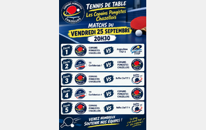 1er journée Saison 2026-2027